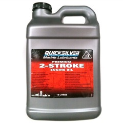 Quicksilver 10Ltr Premium 2-Stroke Outboard oil - 92-858023QB1