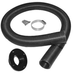 Quicksilver Black Rigging Hose Kit - Outboard Motor - Tube - 5ft (1.52m) Mercury - 32-825191A03