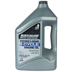 MerCruiser Engine oil - 25W40 Inboard - Marine Grade - 4 Litres - Quicksilver