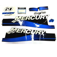 Mercury Sea Pro 60 Decal set - 37-826313A01 - 37-826313A95 - Outboard