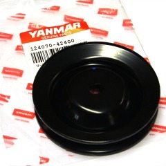 Genuine YANMAR Water Pump Pulley - 2GM - 2GM20 - 3GM - 3GM30 - 2YM20 - 3YM30 - 124070-42400