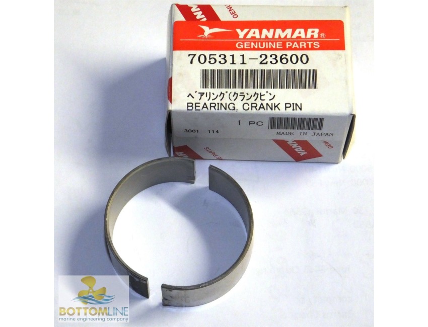connecting rod bearing For Yanmar 3TNV76 engine crankshaft bearing