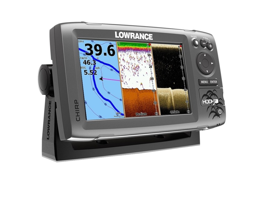 Lowrance Hook 7 Charts