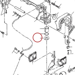 Mercury - THRUST PLATE - Quicksilver - 16204004