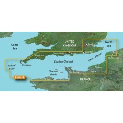 Garmin BlueChart G3 Chart - English Channel - EU001R