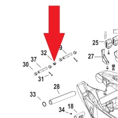 Mercury - PIN Rodeye Cap - 5.7L - 17-8M0164144