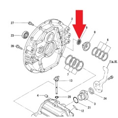 YANMAR - Gearbox Strainer - KM5A - 177073-02261