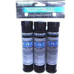 QUICKSILVER - 2-4-C - 3x 85g tubes - Marine Grease  - Mercury - 92-802861Q1