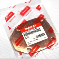 Genuine YANMAR - 2QM15 - 2QM20 - 2QM30 Exhaust gasket 124770-13171