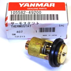 YANMAR - 1-3GM QM YSE - Thermostat - Genuine - 105582-49200