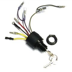 Ignition Key switch - Mercury - Quicksilver - Mariner - Outboard - 17009A5