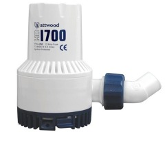 attwood HD1700 Series Bilge Pump 1700 GPH - 12V - 3 YEARS WARRANTY - 4730-4