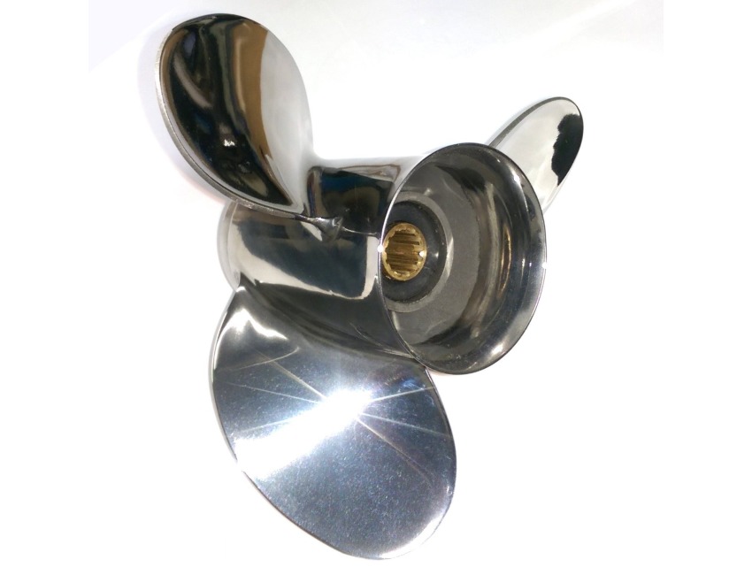 Stainless Steel 3 Blade Outboard Propeller for Yamaha 40-60HP 