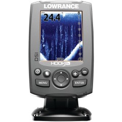 Lowrance Hook 3X DSI Downscan fishfinder 455/800 kHz - Successor to Elite 4x DSI