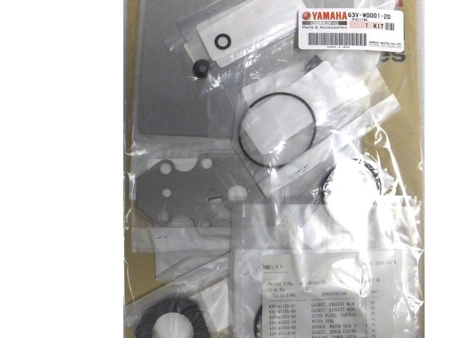 U0D New Genuine Yamaha 6E5-W0001-F1 Lower Unit Gear Seal Gasket Kit 115-130 HP 