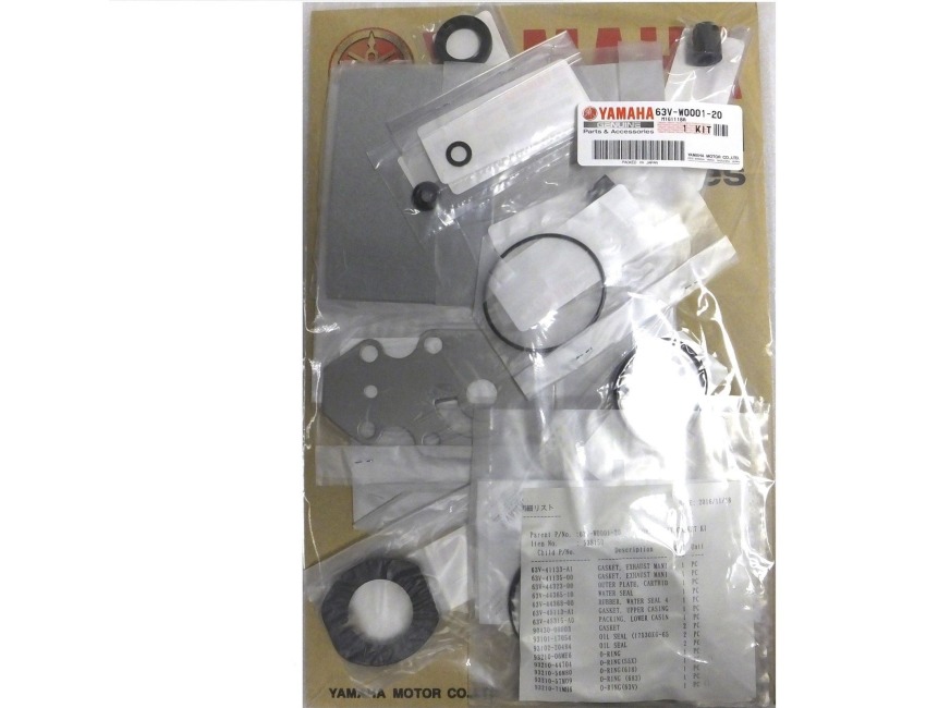 Yamaha Gearcase Seal Kit 66K-W0001-20-00 200 225 250 HP 2 Stroke 4 Stroke