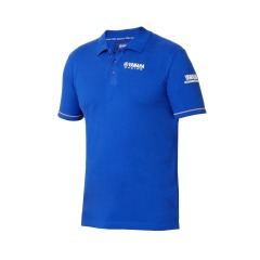 Yamaha Racing 2018 Paddock Blue Men's Nagano - Blue - Polo Shirt - Large - B18-FT114-E0-0L