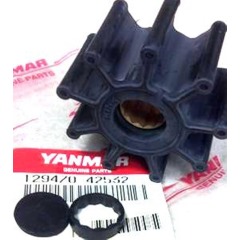 GENUINE YANMAR Water Pump Impeller - 3JH2E, 4JH, 4JH2E TE DTE UTE 4JH3 129470-42530  129470-42532