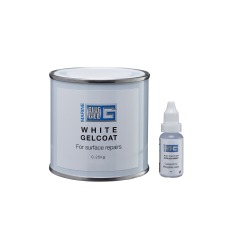 White Gelcoat + Catalyst - 250g - 19000