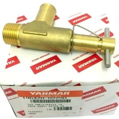 YANMAR SD20 Sea Water Valve / Tap - Kingston - 196420-02291