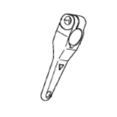 Yanmar - Lever. Shaft - 196420-06282
