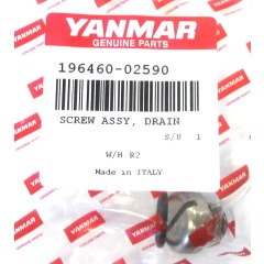 Yanmar - Drain Screw and Seal - SD60 - 196460-02590