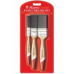 Harris Classic Set of 3 Paint Brushes (0.5'', 1'', 1.5'')