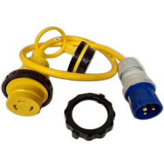 Marinco Cord Set 1m - 16A - 230V - Shore Power - 1MSPPXP