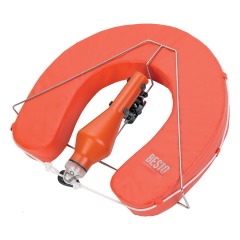 Besto Orange Horseshoe Buoy Set with Bracket  - 20.102.003