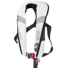 Besto Adults 'Comfort Pro' Auto/Manual Inflatable Lifevest 165N White - 20.427.563