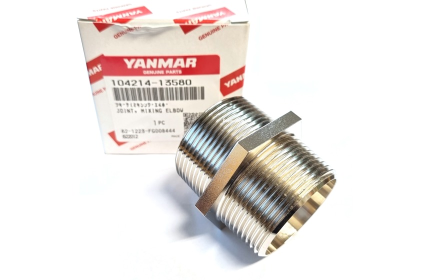 YANMAR - YSM YSB YSE Exhaust connector - 104214-13580 | YSB8 / YSB12