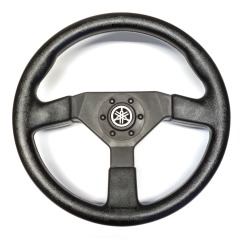 Yamaha 350mm Steering wheel - Black - 3/4