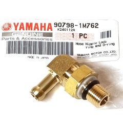 YAMAHA 90 Degree Hose Fitting - for Fuel Filter Up to 300hp - 90798-1M762