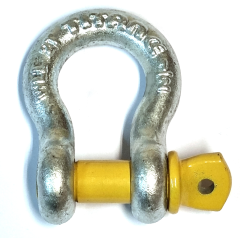 Titan Yellow Pin HD Bow shackle 1/2 - 10319054