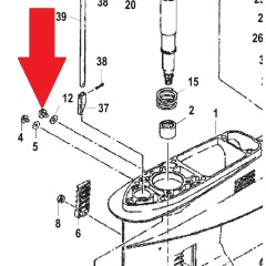 Mercury - SCREW Drain - 22-953682