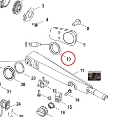 Mercury - Tiller Handle Bushing - Quicksilver - 23-821477