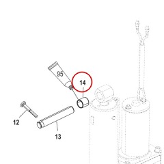 Mercury - Swivel Bracket Bushing - Quicksilver - 23-823507