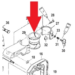 Mercury - BUSHING - 23-95381