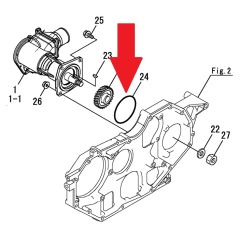 Yanmar - O-RING - 6LY3 - 24341-000850