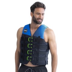 JOBE 4 BUCKLE IMPACT VEST BLUE - S