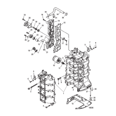 Cylinder Block and Crankcase