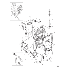 Vapor Separator Hose Routing