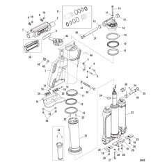 Power Trim/Steering Cylinder