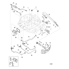Adapter Plate Hose Routings CCT