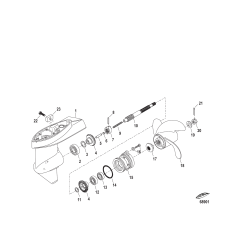 Gear Housing Propeller Shaft