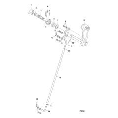 Shift Linkage Jet-Tiller Handle
