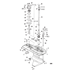 Gear Housing Driveshaft