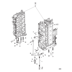 Port Cylinder Block Components