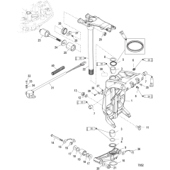 Swivel Bracket and Steering Arm