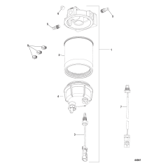 Water Separator Filter Kit 8M0046336